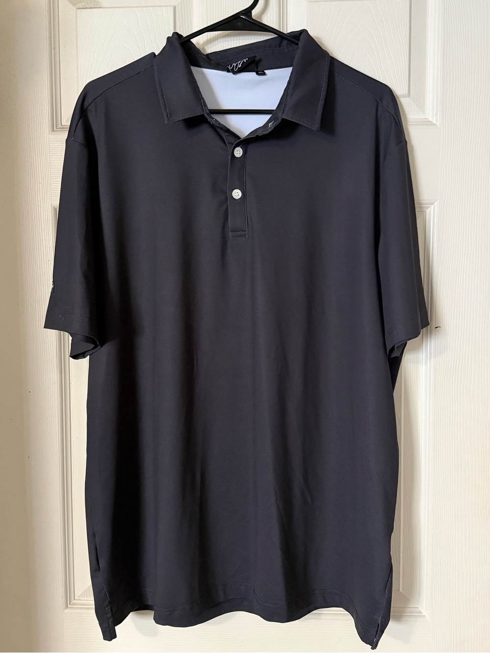Men's Black Polo Shirt - Soft Performance Polo